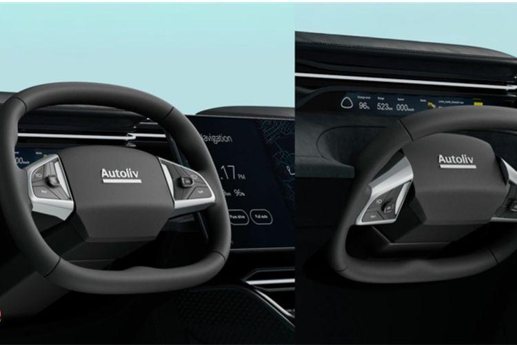 Autoliv & Tensor launch foldable steering wheel