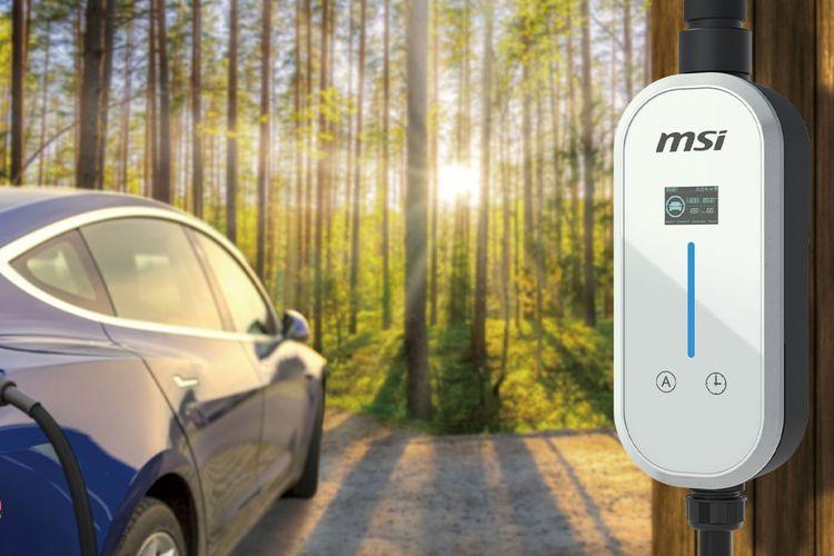 MSI Unveils EZgo Portable EV Charger at CES 2026