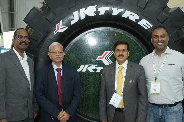 JK Tyre Launches Four New OTR Tyres at EXCON 2025