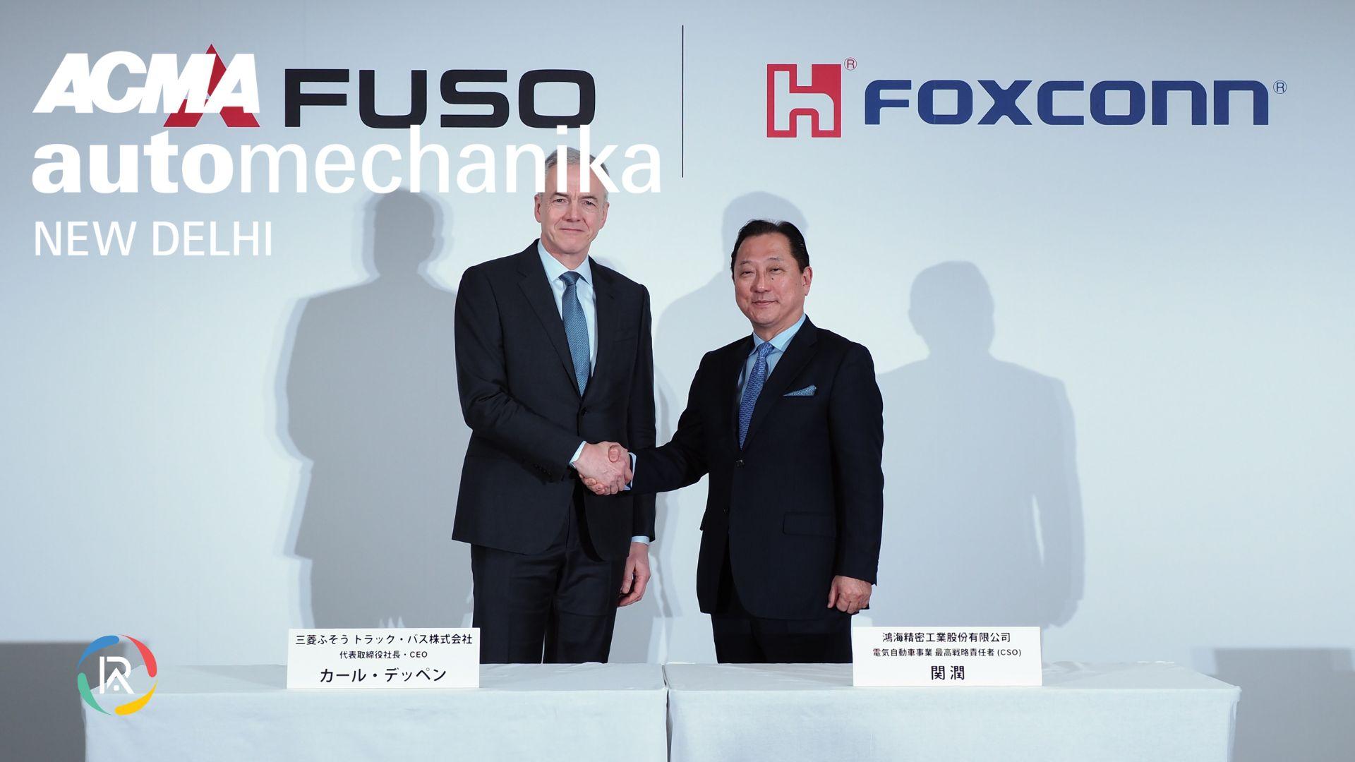 Mitsubishi Fuso and Foxconn Joint venture for EV Buses