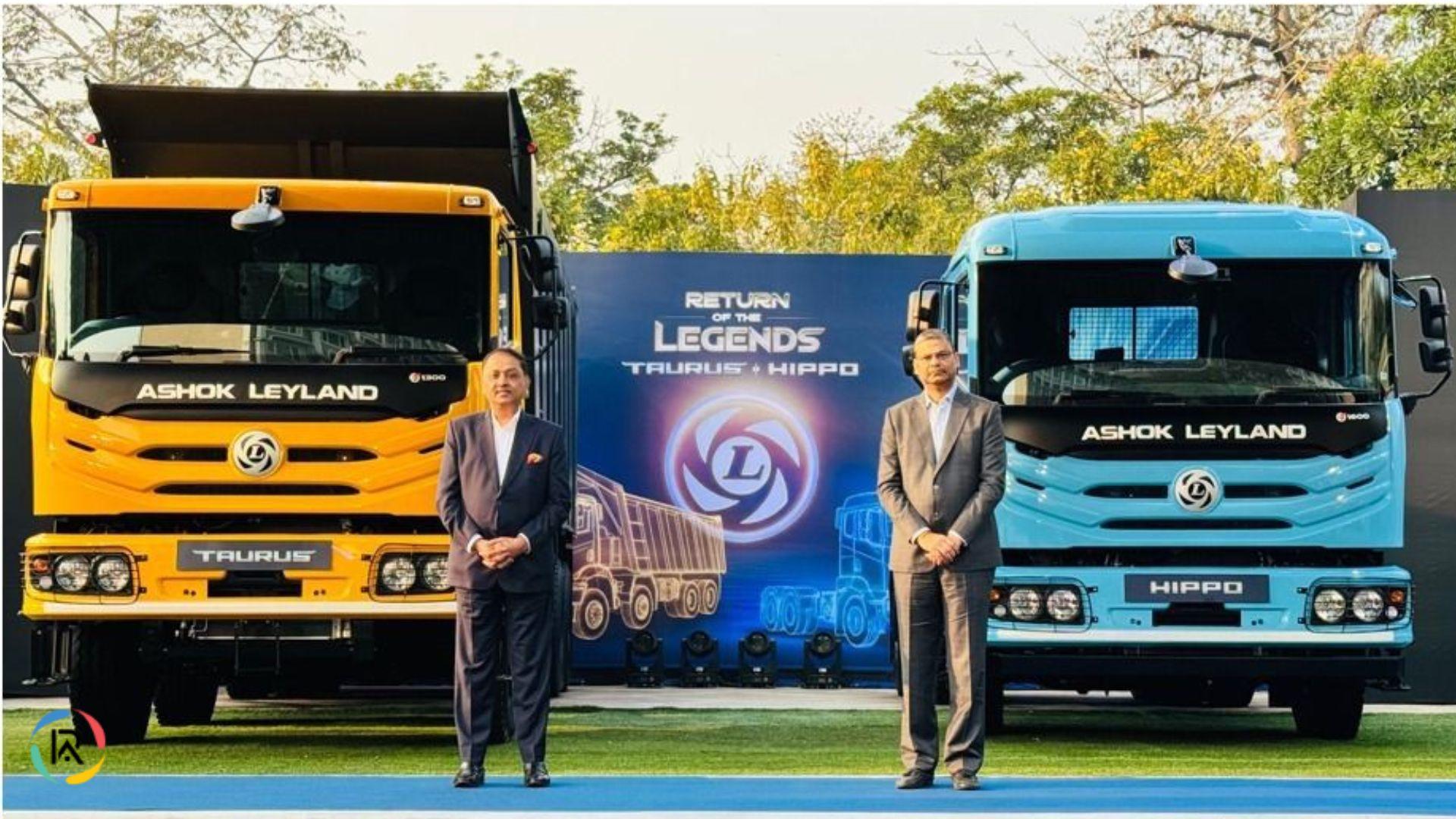 Ashok Leyland Reintroduces TAURUS and HIPPO