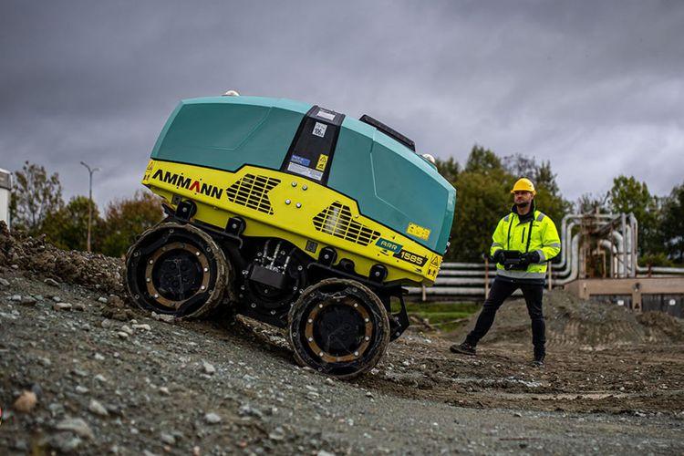 Ammann Launches ARR 1585-2 Skid-Steer Trench Roller