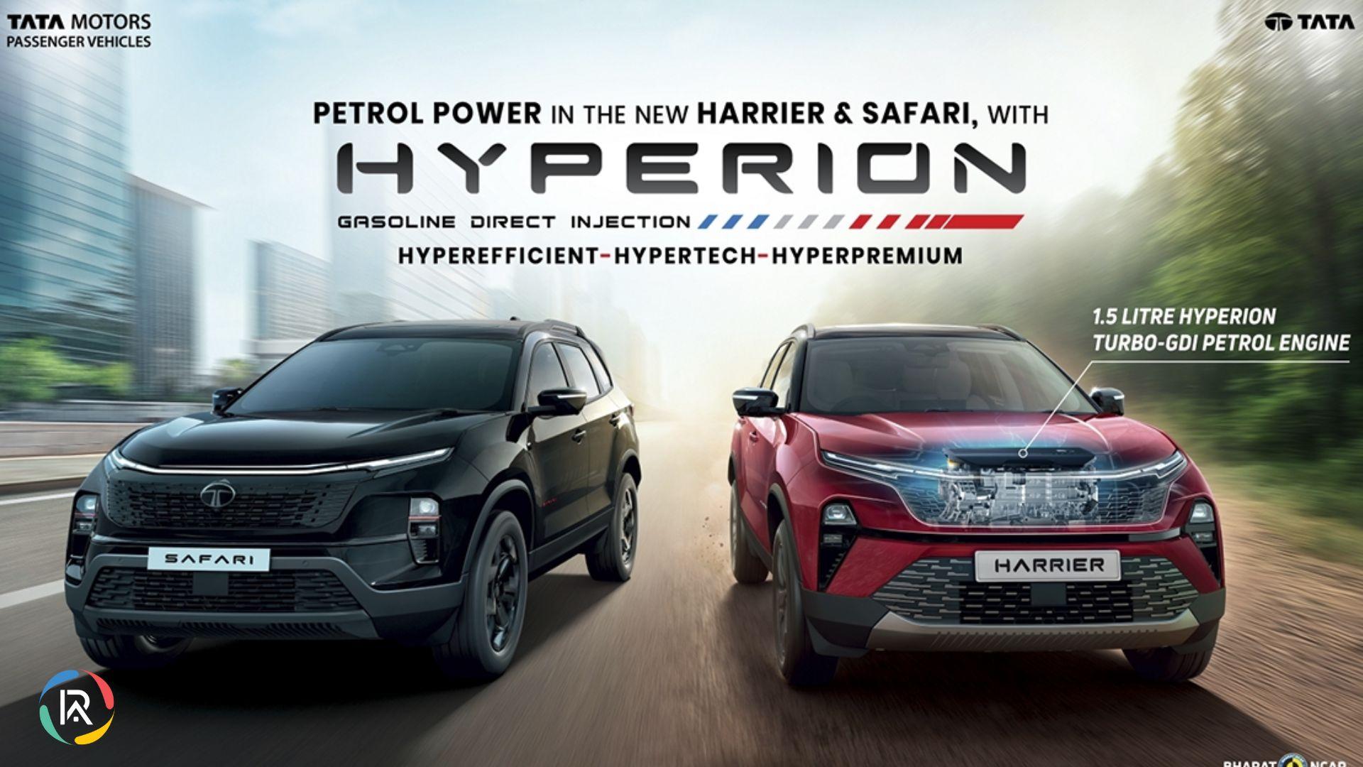 Tata Motors Launches Harrier & Safari with New Petrol Powertrain