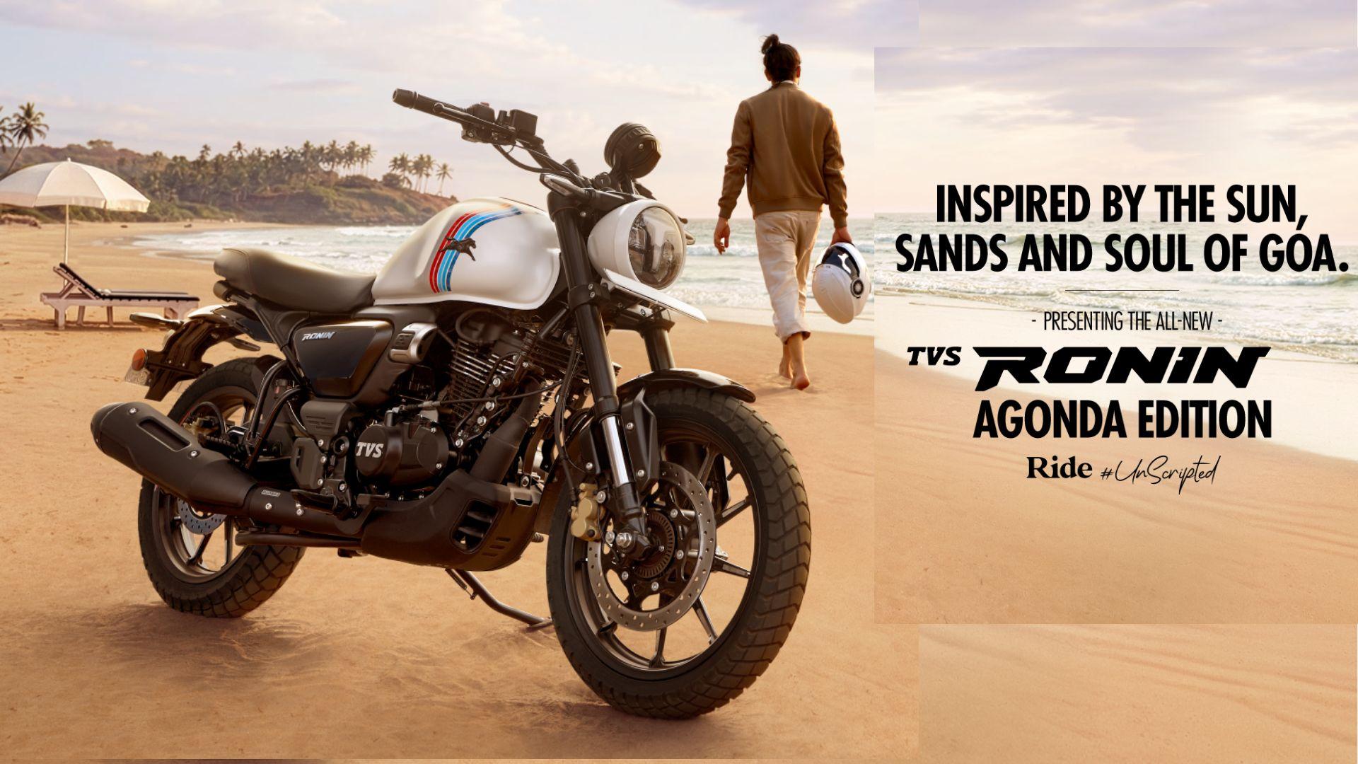 TVS Unveils Ronin Agonda and Apache RTX Anniversary Edition at MotoSoul