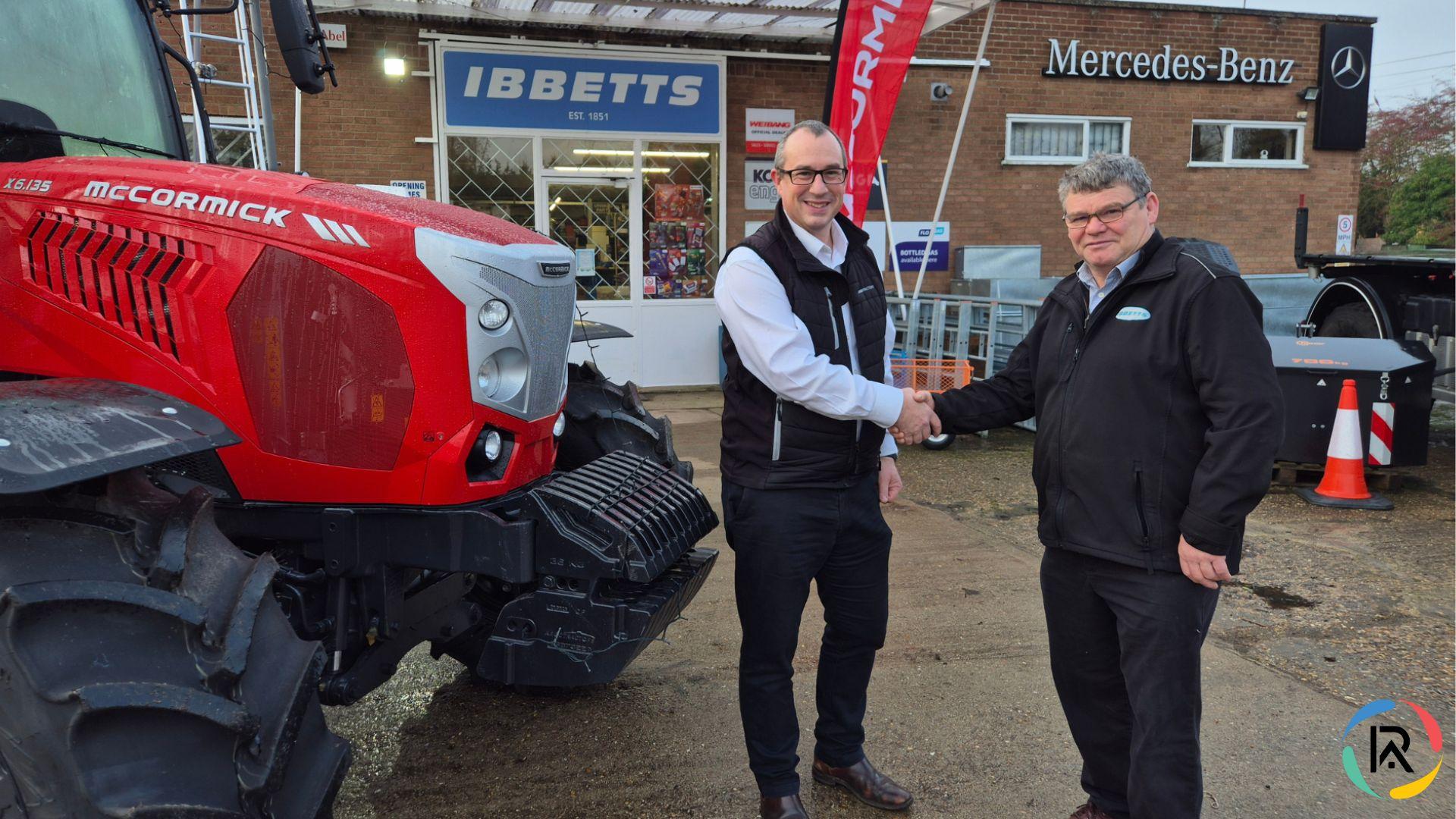 McCormick Appoints Ibbetts as New Tractor Dealer