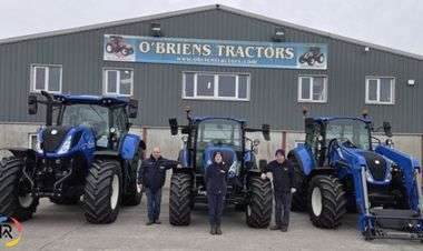 New Holland Appoints Keith O’Brien Tractors as Dealer