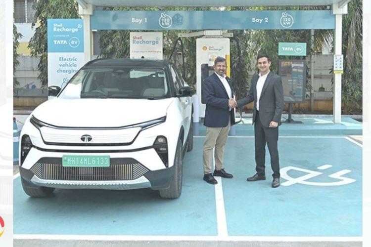 TATA.ev and Shell Partner to Launch EV Charging Hubs Across India