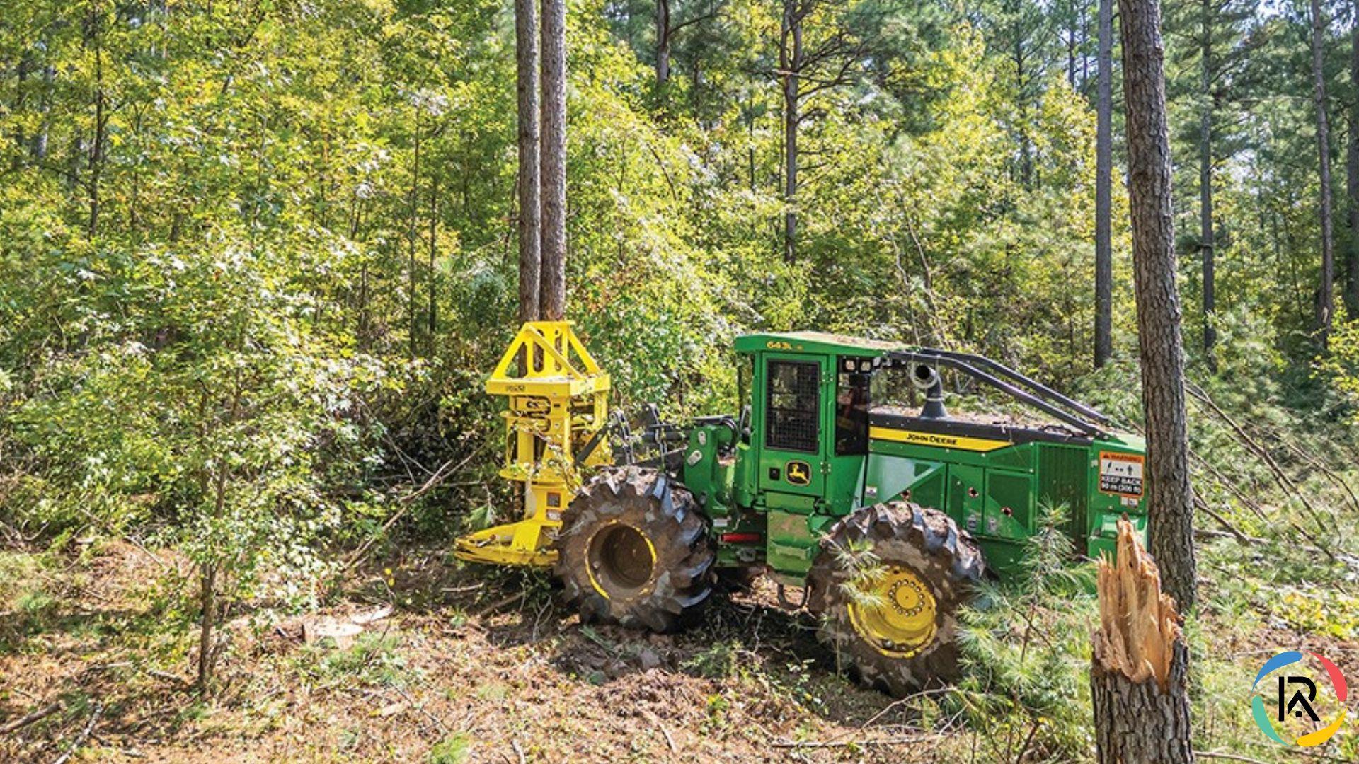 John Deere Launches L-III Wheeled Feller Bunchers