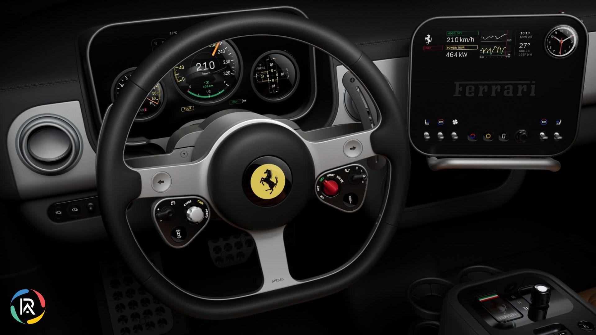 Ferrari Luce Reveals New Interior & Interface Design