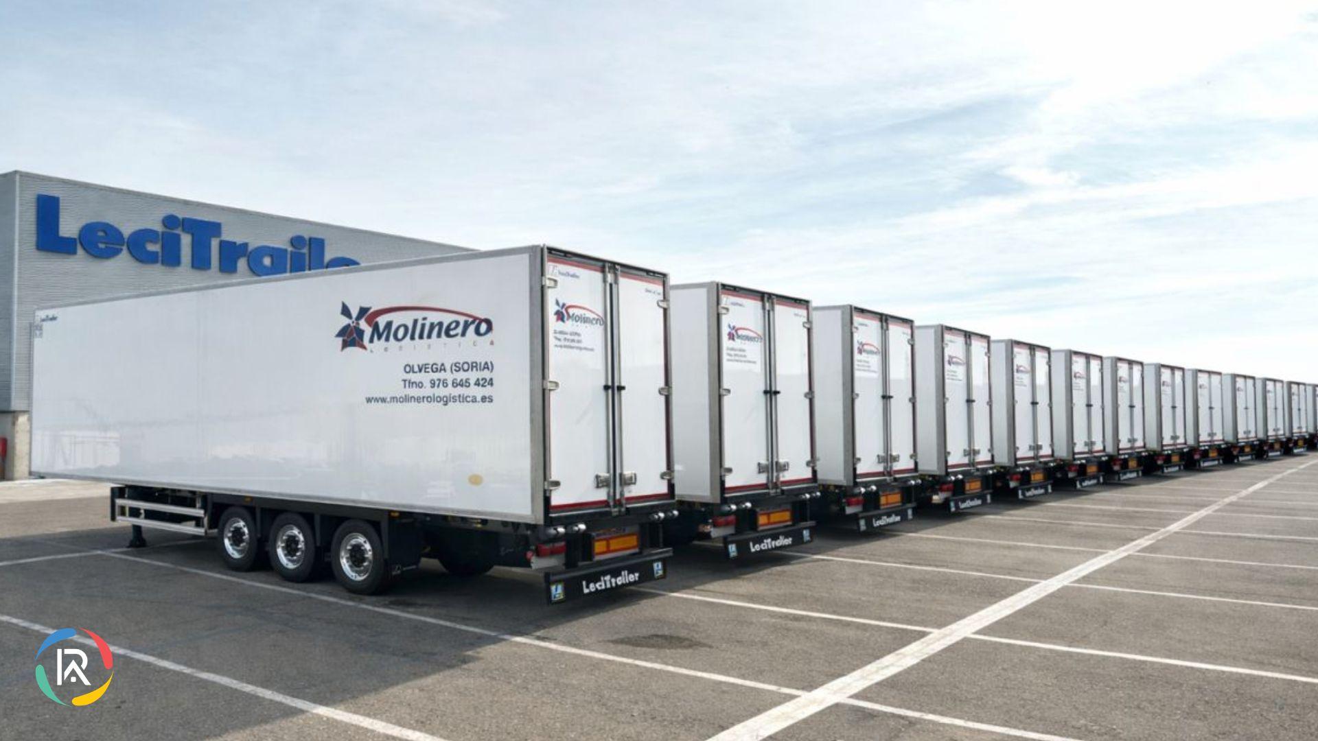 Lecitrailer delivers 120 Refrigerated Semi-Trailers to Grupo Molinero Logística