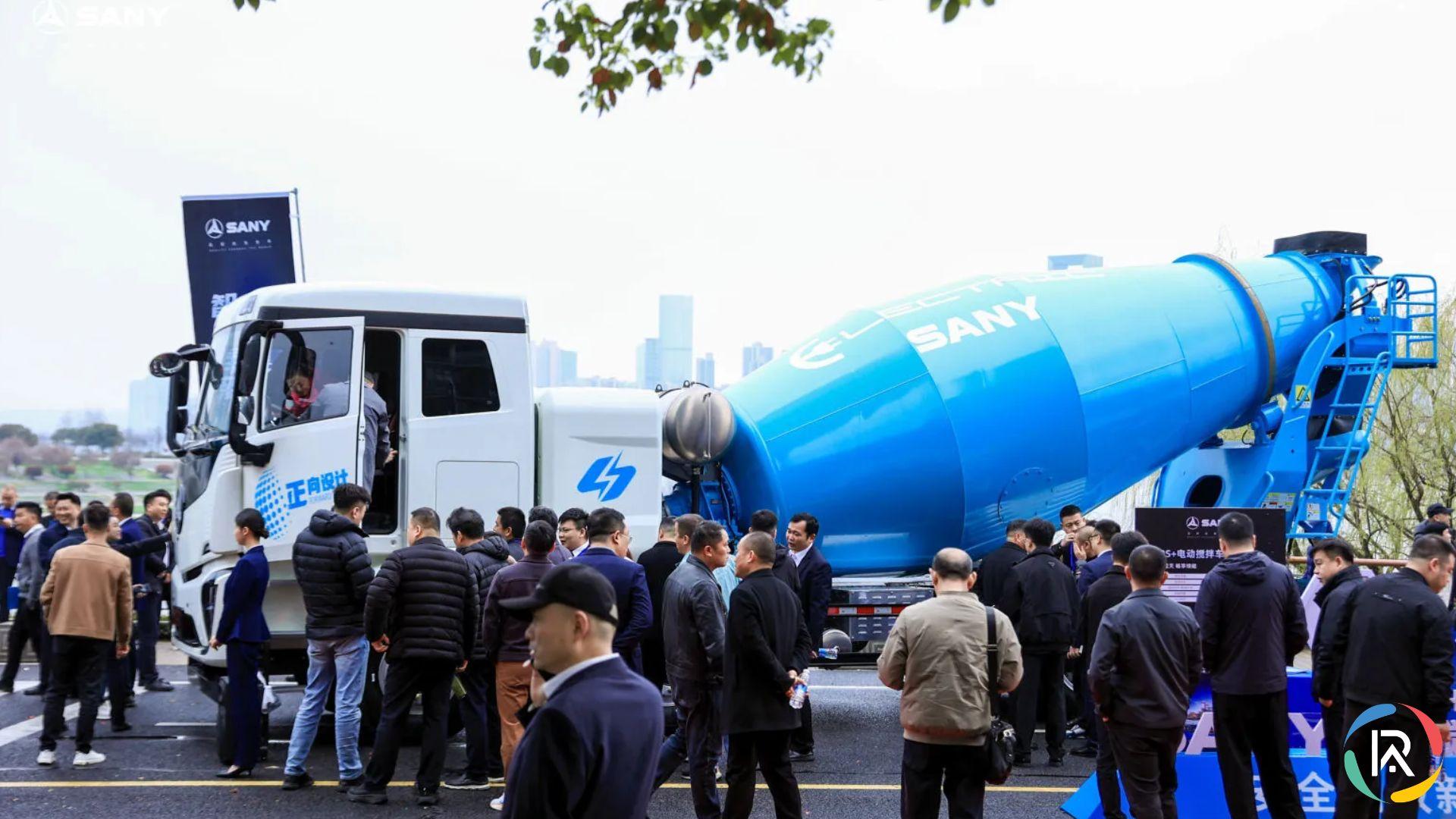 SANY Launches Intelligent Hybrid Pump Truck in China