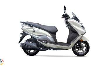 Suzuki Launches Burgman Street EX Scooters Pearl Grace White