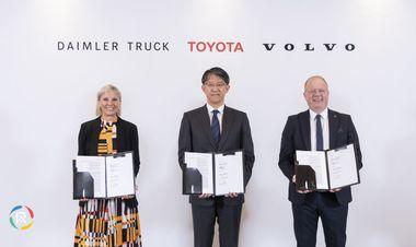 Toyota plans to join Daimler Truck and Volvo Group as an equal shareholder in cellcentric.