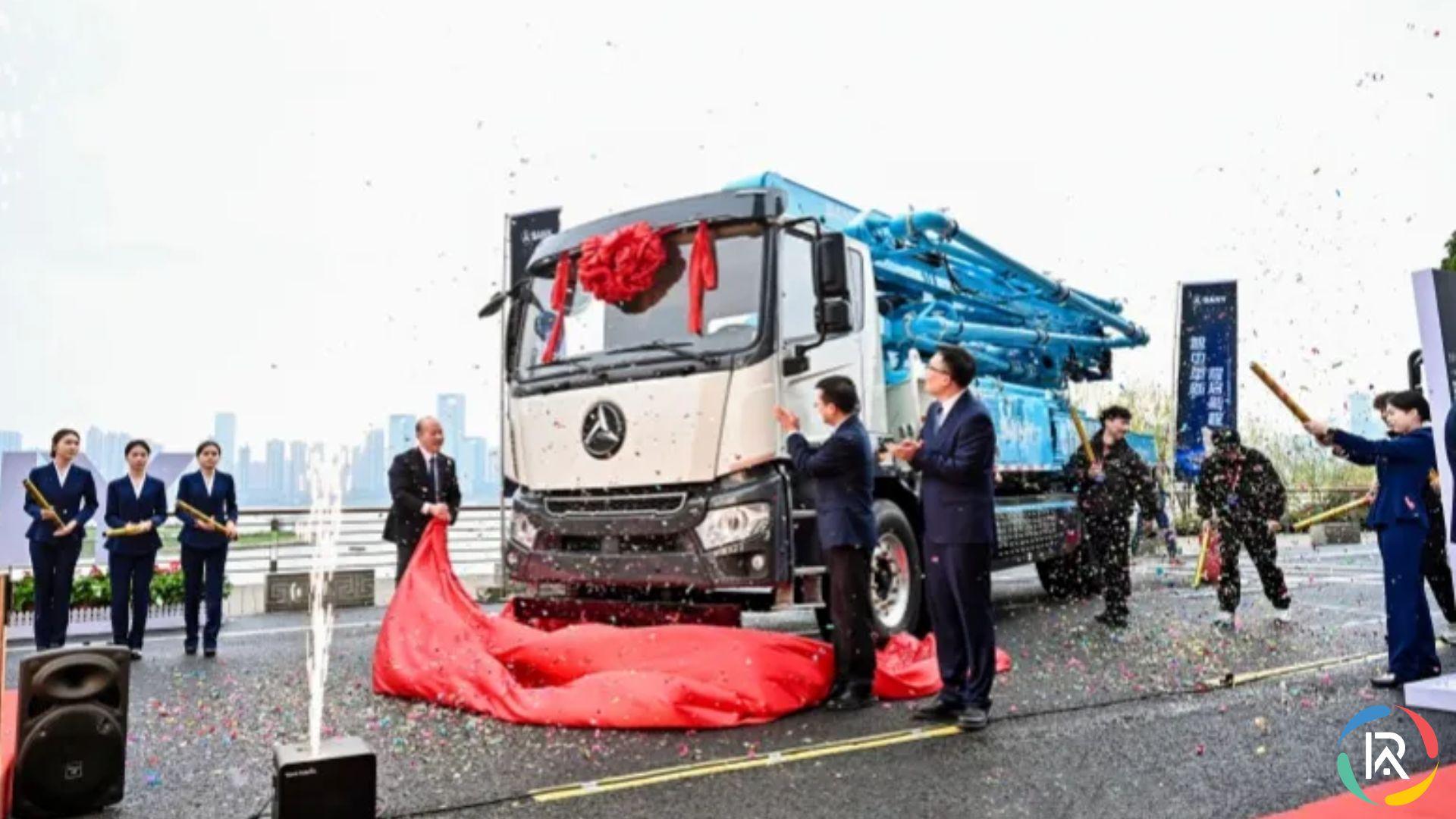 SANY Launches Intelligent Hybrid Pump Truck in China