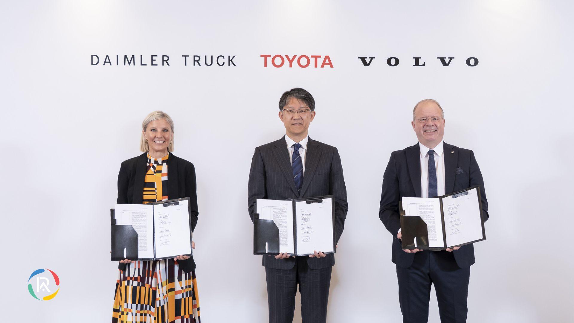 Toyota plans to join Daimler Truck and Volvo Group as an equal shareholder in cellcentric.