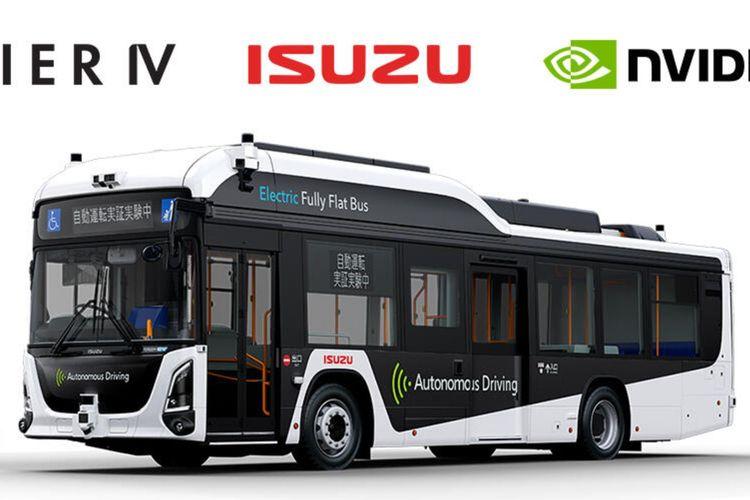 TIER IV and Isuzu Deploy Level 4 Autonomous Buses