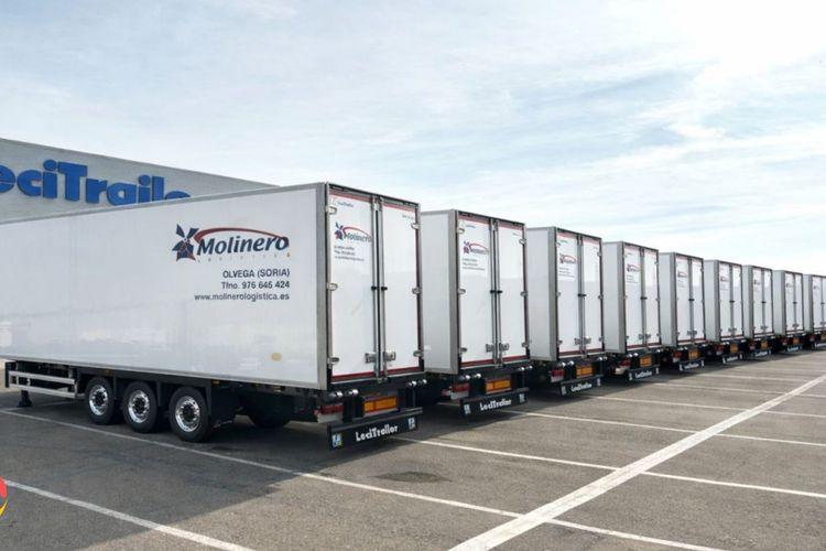 Lecitrailer delivers 120 Refrigerated Semi-Trailers to Grupo Molinero Logística