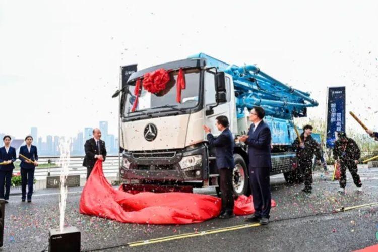 SANY Launches Intelligent Hybrid Pump Truck in China
