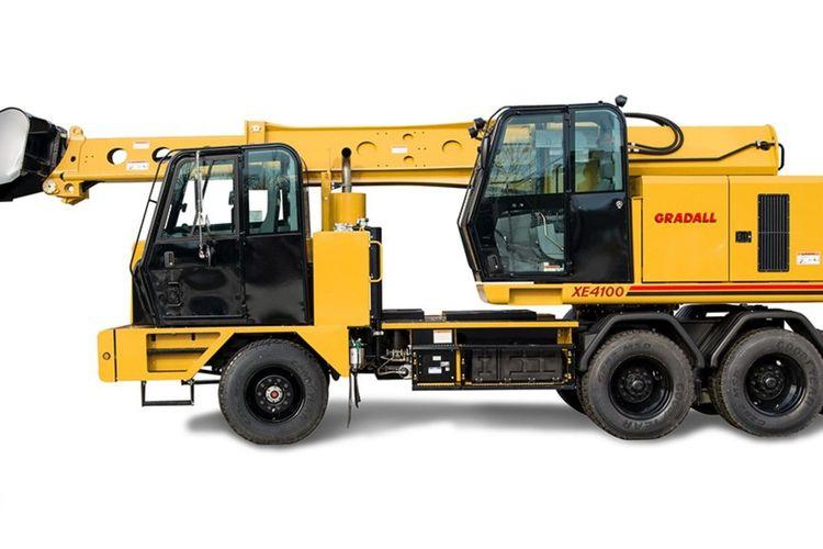 Gradall Introduces XE 4100 Truck-Mounted Excavator