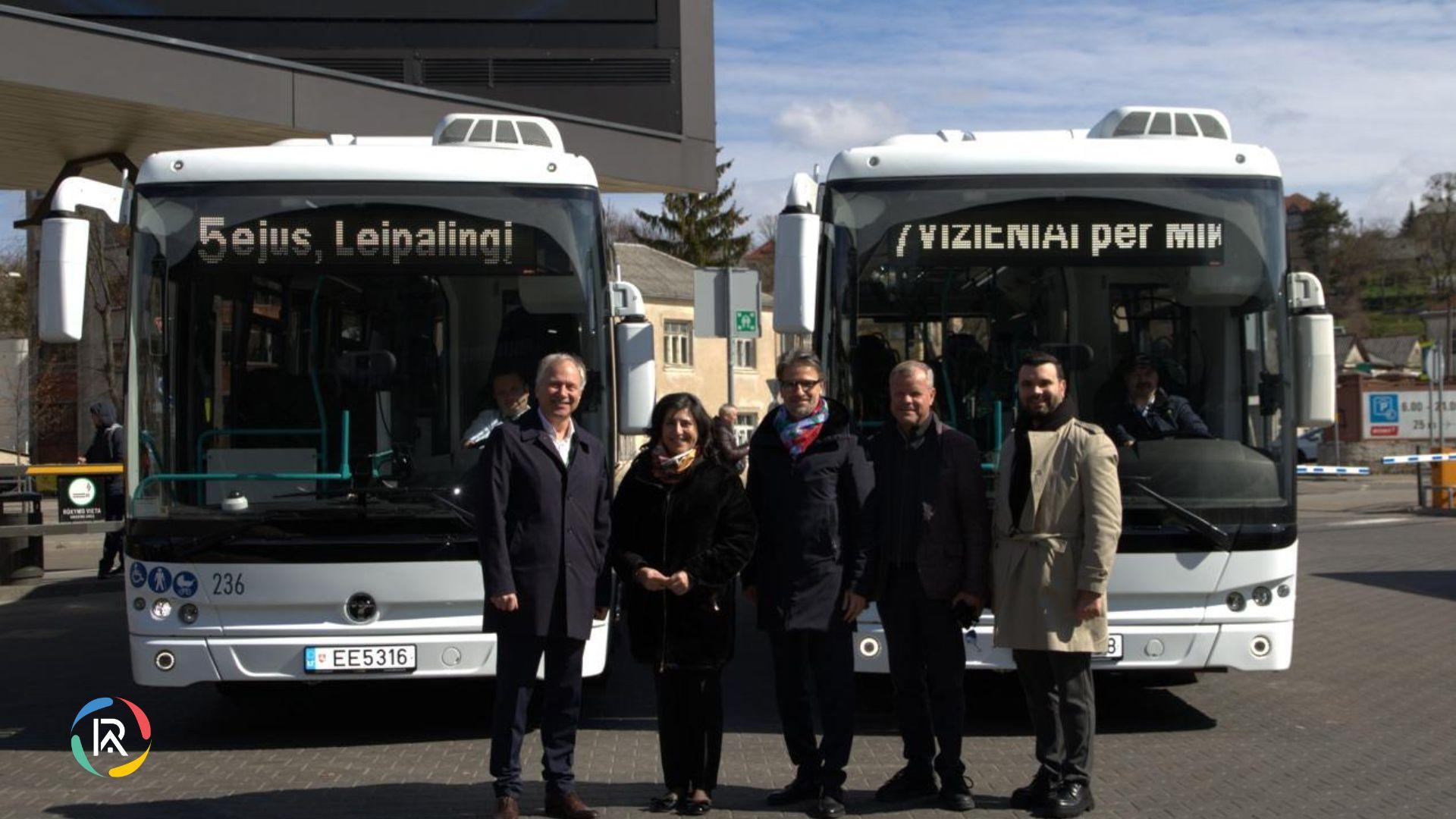TEMSA Delivers 15 Electric Buses to Lithuania