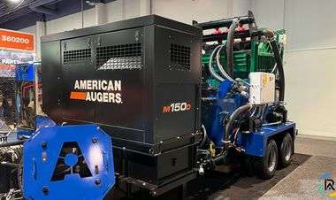 American Augers M150D Fluid Cleaning System