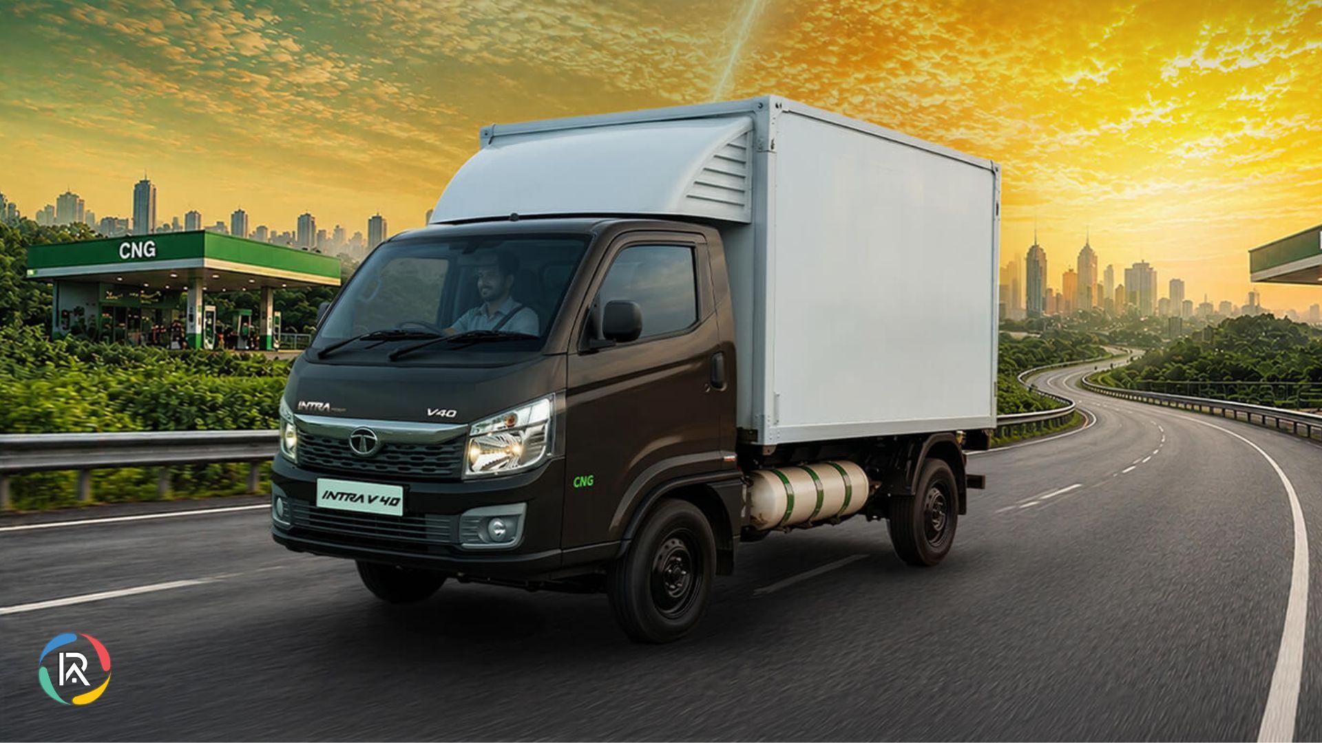 Tata Motors Launches Intra V40 Bi-Fuel Pickup