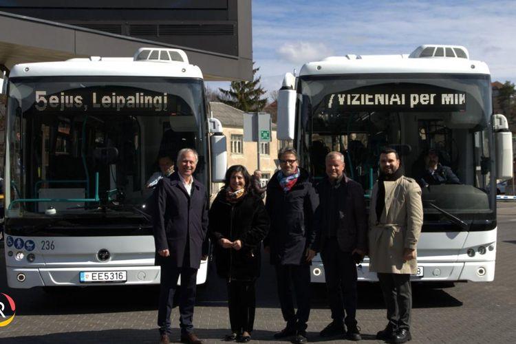 TEMSA Delivers 15 Electric Buses to Lithuania