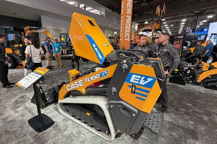 Case CE Unveils Electric Mini Track Loader