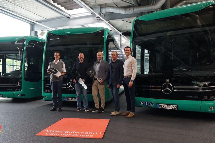 Daimler Truck Delivers eCitaro Buses to Racktours