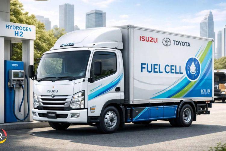 Isuzu and Toyota Advance Fuel Cell Truck Project