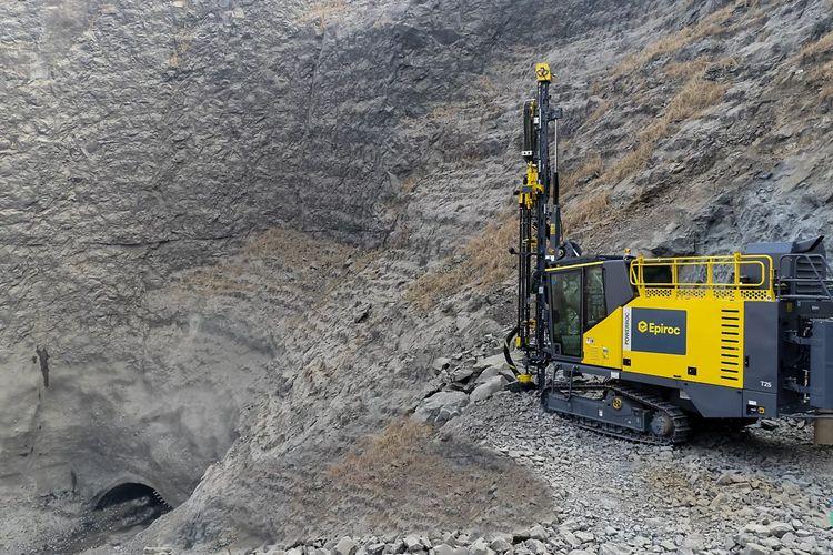 Epiroc Unveils PowerROC T25 Surface Drill Rig