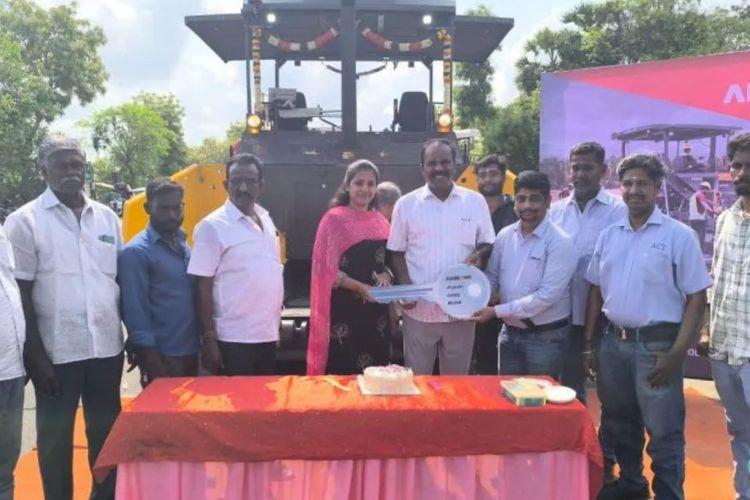 Ammann Delivers ABG 7920 Paver in Tamil Nadu