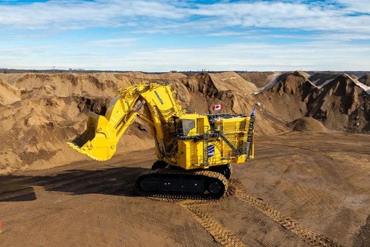 Komatsu Launches Largest Hydraulic Mining Excavator