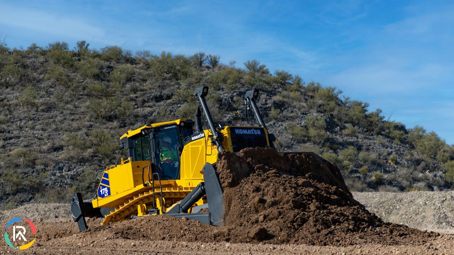 Komatsu Unveils New D175AX-10 Large Dozer