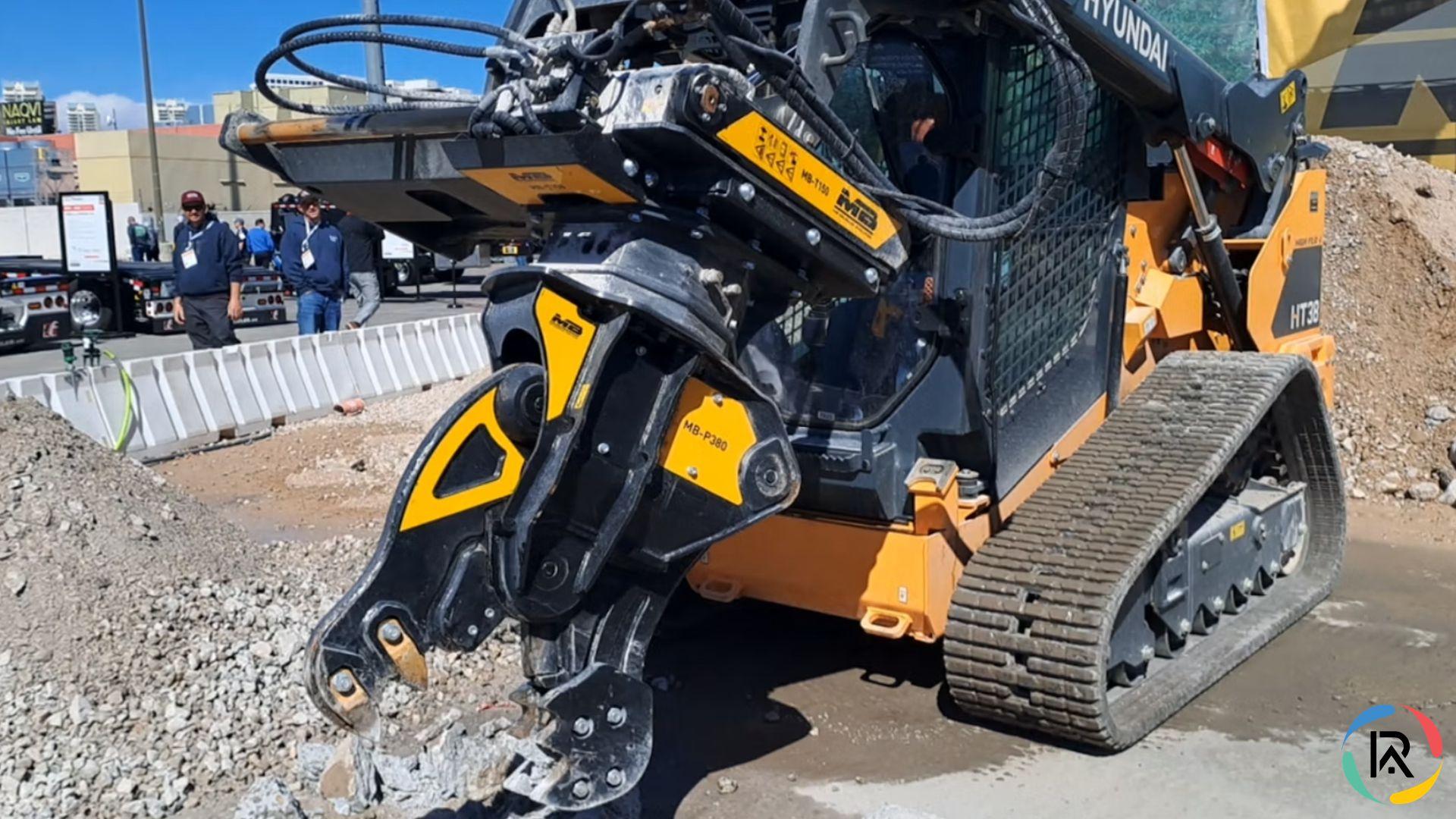MB Crusher MB-T150 Boosts Loader Efficiency