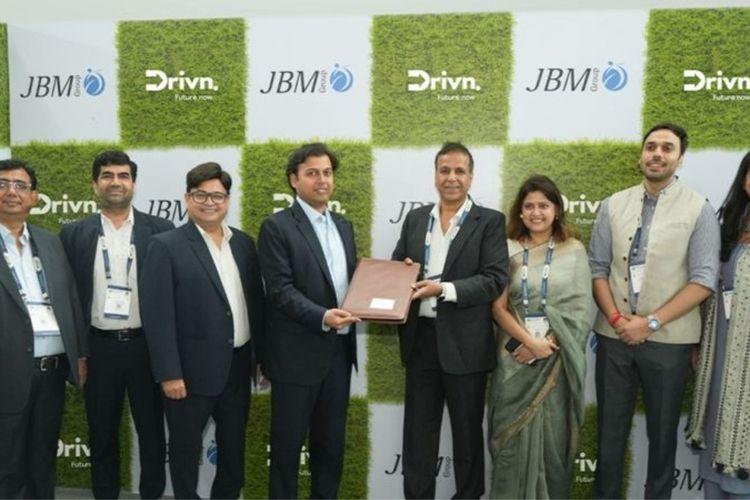 JBM EV Secures Major Electric Bus Deal with Drivn