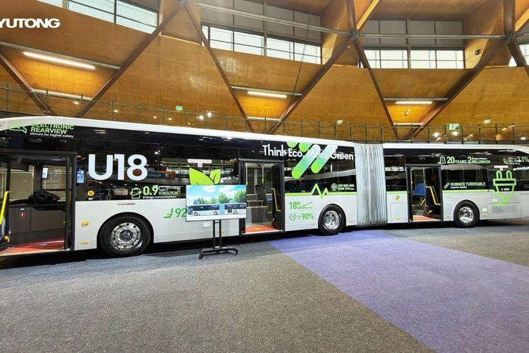 Yutong Debuts U18 Electric Bus in Australia