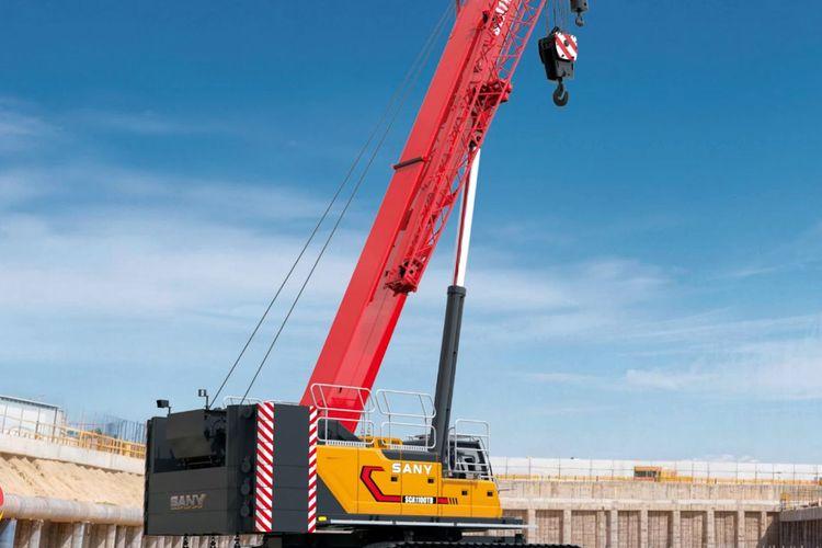 SANY Launches 110-Ton SCA1100TB Crawler Crane