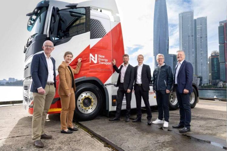 Volvo FH Electric Begins Unilever Deliveries