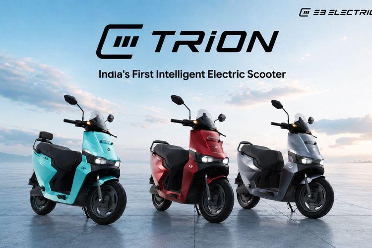 E3 Electric Launches Trion Electric Scooter Range in India