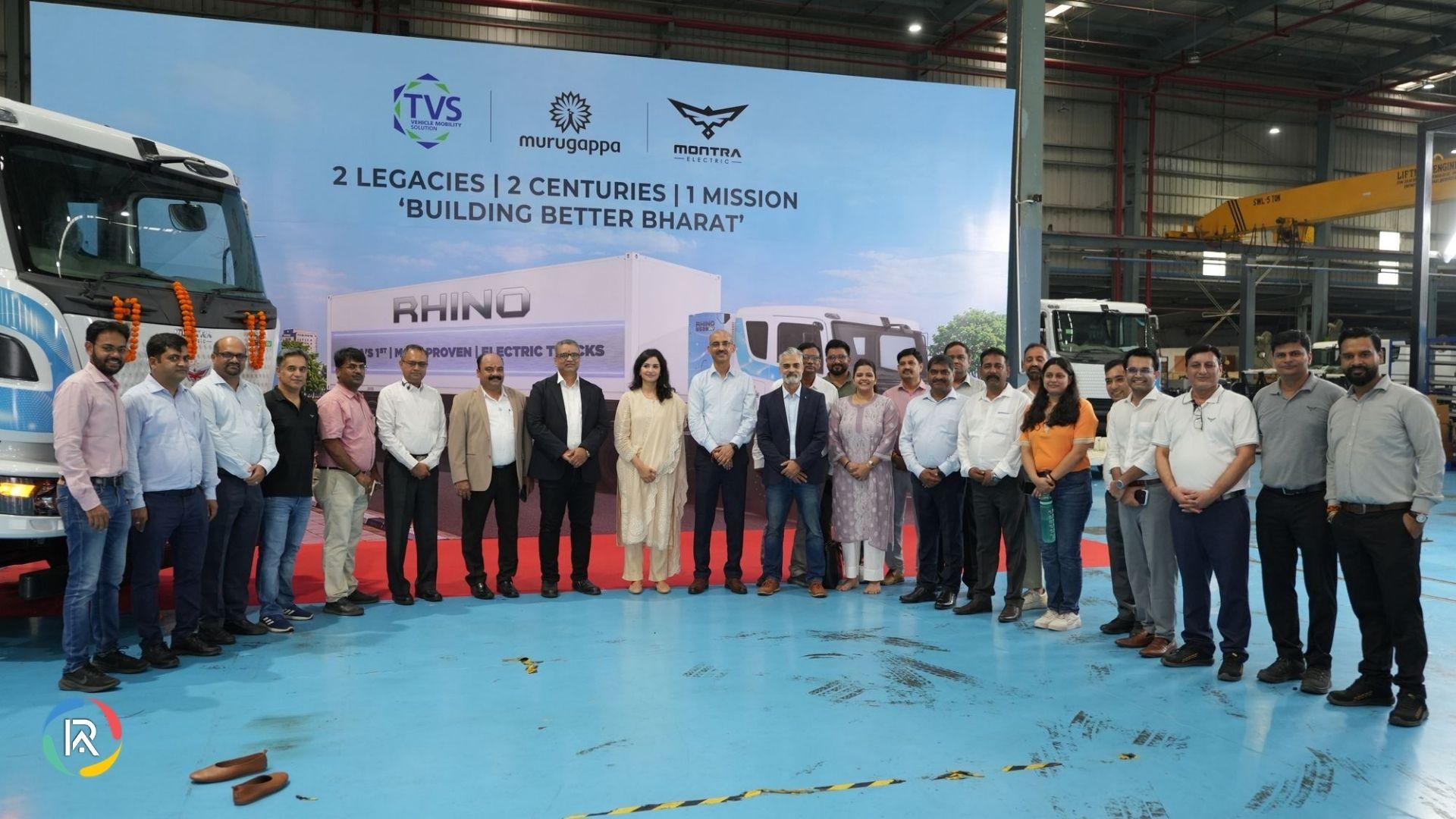 Montra Electric, TVS VMS Deploy 57 E-Trucks