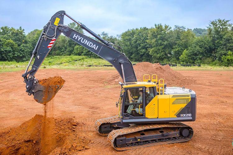 Hyundai Launches 26-Ton HX210L Excavator