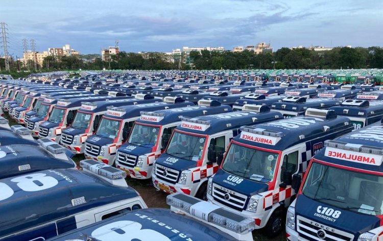Force Motors delivers over 1000 Traveller Ambulances to AP Government India.