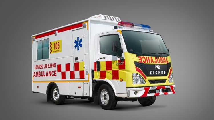 Eicher Skyline Ambulance launched in India