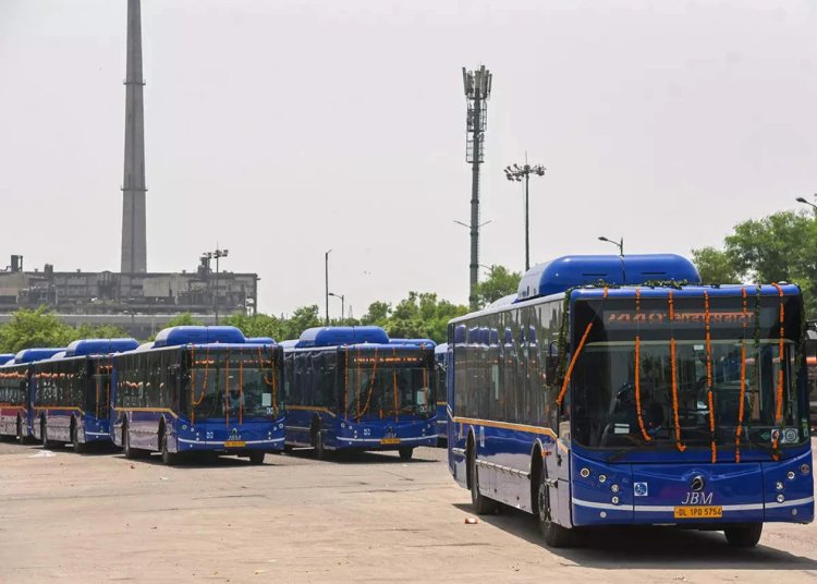 JBM delivers 100 city life buses to Delhi