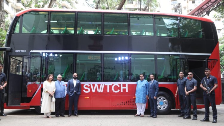 Mumbai’s BEST gets India’s first electric double-decker bus
