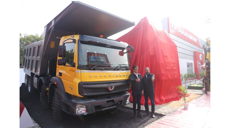 BharatBenz Introduces High Performance Construction and Mining Trucks at Bauma CONEXPO INDIA 2023