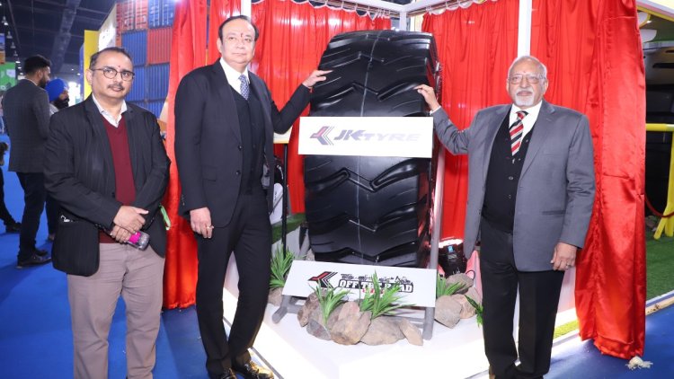 JK Tyre further strengthens its position in Off-the-Road (OTR) Tyre segment, launches 3 new tyres at the Bauma Conexpo