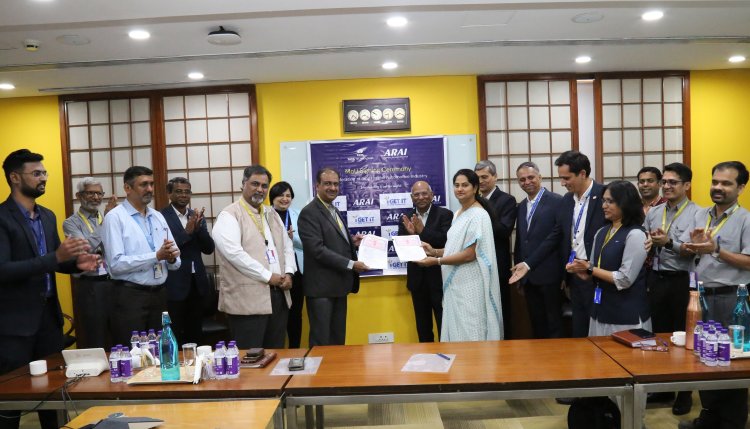 Tata Technologies signs MoU with the Automotive Research Association of India (ARAI) to offer joint certification programs in automotive education