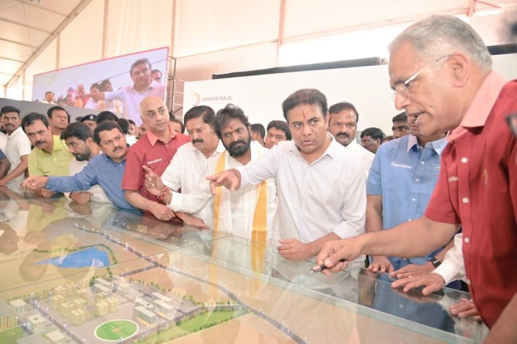 Amara Raja Batteries holds ceremony for Telangana’s first Gigafactory